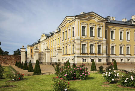 Rundale Palace near Pilsrundale. Latviaのeditorial素材