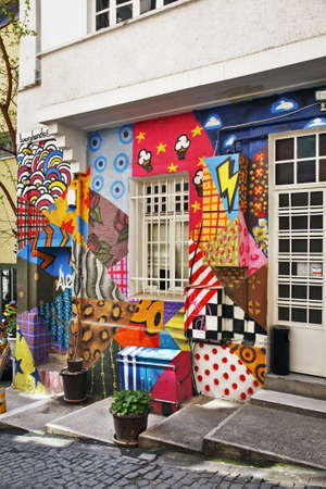 Street in Istanbul. Turkeyのeditorial素材