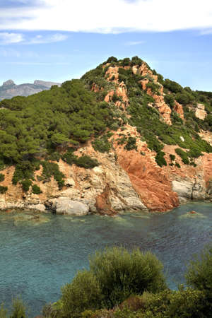 Landscape near Arbatax. Sardinia. Italy