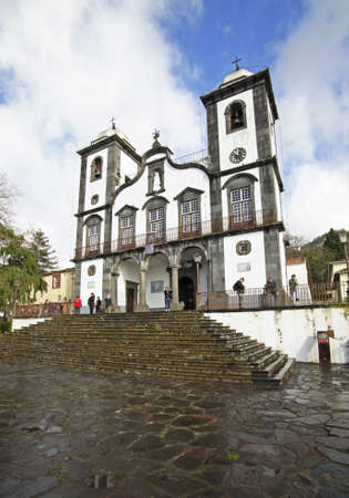 Nossa Senhora do Monte church in Funchal. Madeira island. Portugalのeditorial素材