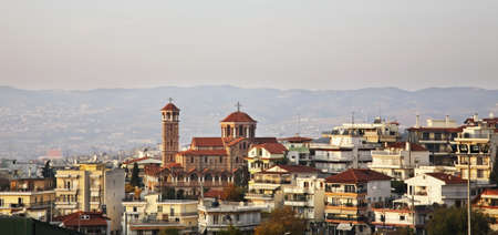 Panoramic view of Thessaloniki. Greeceの写真素材