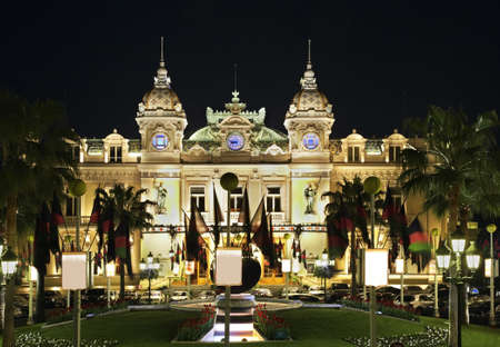 Park in Monte Carlo. Principality of Monacoのeditorial素材
