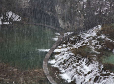 Plitvice Lakes National Park - Plitvicka jezera. Croatiaの写真素材