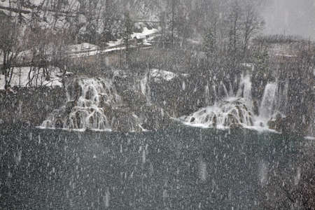 Plitvice Lakes National Park - Plitvicka jezera. Croatiaの写真素材