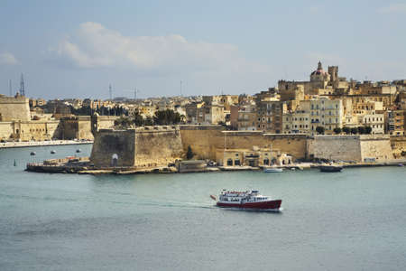 View of Senglea. Maltaのeditorial素材