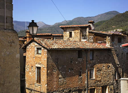 View of Sospel. France
