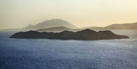 Landscape near Kritinia village. Rhodes island. Greeceの写真素材