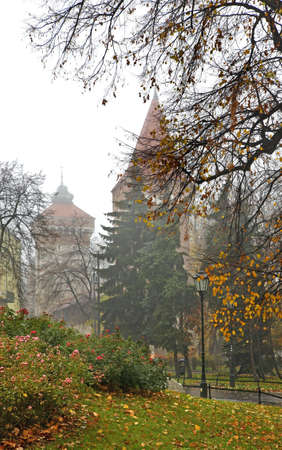 Basztowa street in Krakow. Polandの写真素材