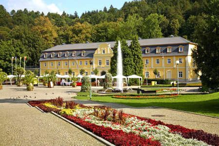 View of Kudowa-Zdroj. Polandのeditorial素材