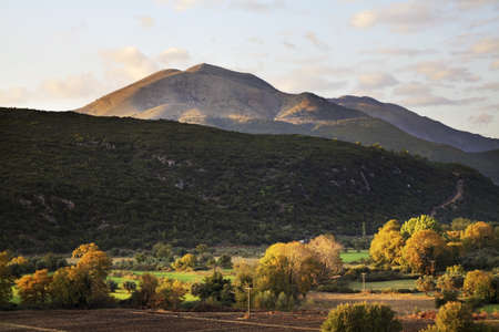 Landscape near Elea village. Greeceの写真素材