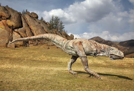 Dinosaur in Gorkhi-Terelj National Park. Mongoliaの写真素材
