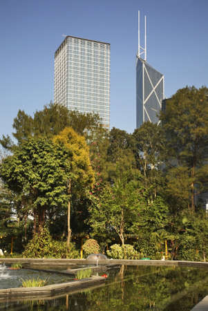 Hong Kong Park. Chinaの写真素材