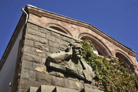 Museum of Hovhannes Tumanyan in Yerevan. Armeniaのeditorial素材