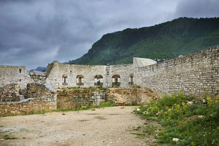 White bastion in Sarajevo. Bosnia and Herzegovina