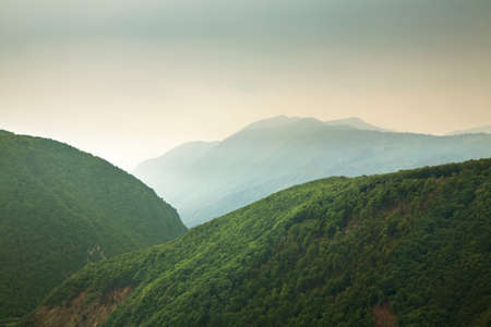Landscape near Tolmin. Sloveniaの写真素材