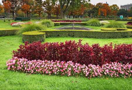 Volksgarten (People's Garden) in Vienna. Austriaのeditorial素材