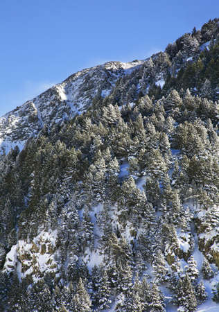Pyrenees near Encamp. Andorraの写真素材