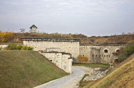 Komarom Fortress - fort Monostor (Sandberg) in Komarom. Hungaryのeditorial素材