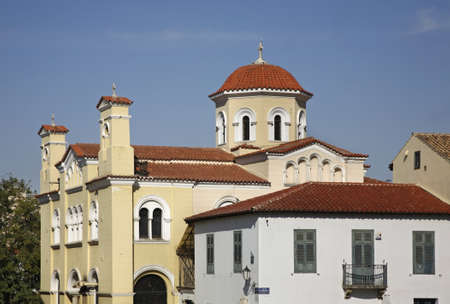 Taxiarches - Panagia Grigorousa (Archangels and of Virgin Mary) church in Athens. Greece