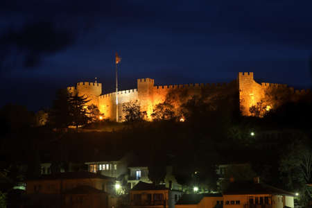 Fortress of Samuil in Ohrid. Macedoniaのeditorial素材