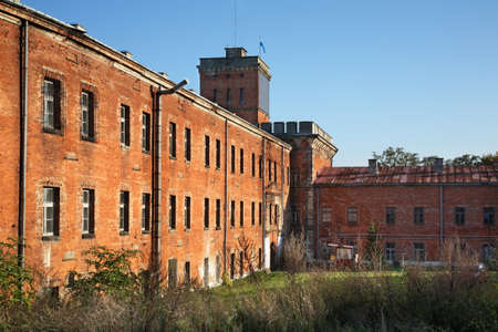 Modlin Fortress near Nowy Dwor Mazowiecki. Polandのeditorial素材