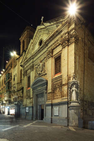 Church of St. Francis of Assisi in Valletta. Maltaの写真素材