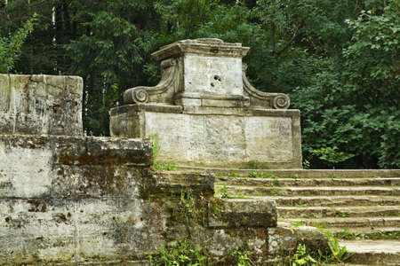 Stairs in Pavlovsk Palace and Park Ensemble near Saint Petersburg. Russiaのeditorial素材
