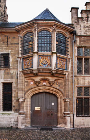 Het Steen in Antwerp. Belgiumのeditorial素材