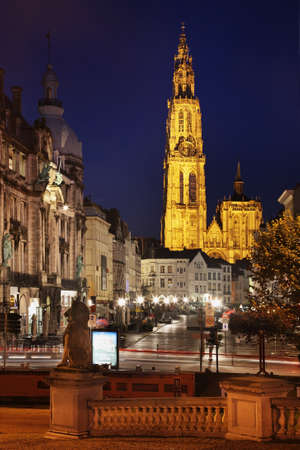 View of Antwerp. Belgiumのeditorial素材