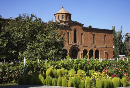 Vagharshapat. Museum-treasury of Manukyan in Etchmiadzin monastery. Armenia