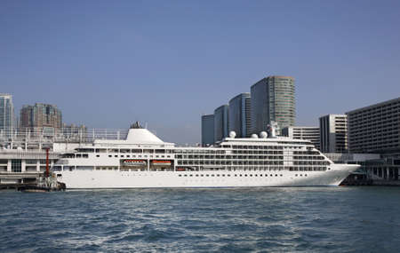 View of West Kowloon. Hong Kong. Chinaのeditorial素材