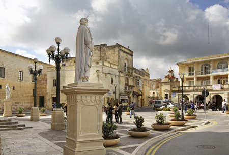 Square of St. Paul in Rabat. Maltaのeditorial素材