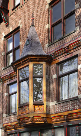 Old town in Amsterdam. Netherlandsの写真素材