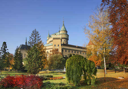Bojnice castle. Slovakiaのeditorial素材