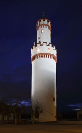 White Tower (Schlossturm) in Bad Homburg. Germanyのeditorial素材