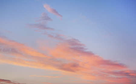 Sky near Orosei. Province of Nuoro. Sardinia island. Italy
