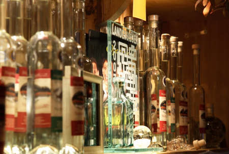 Wine cellar in Mayrhofen. Austriaのeditorial素材