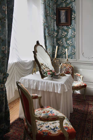 Rundale Palace near Pilsrundale. Golden hall. Latvia