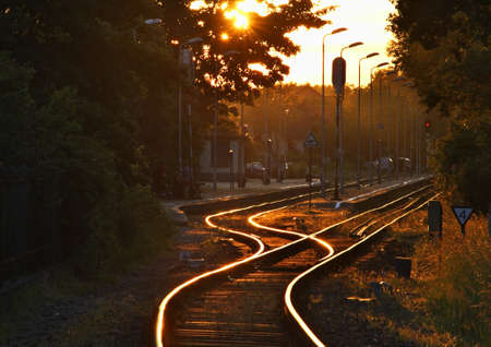 Railway station in Jastarnia. Hel Peninsula. Poland