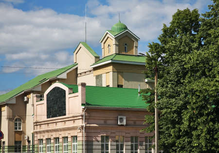 Freedom street in Borisoglebsk. Russiaのeditorial素材
