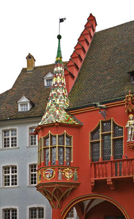 Historical Merchants Hall in Freiburg im Breisgau. Germany