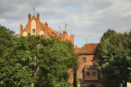 Teutonic castle in Ketrzyn. Poland