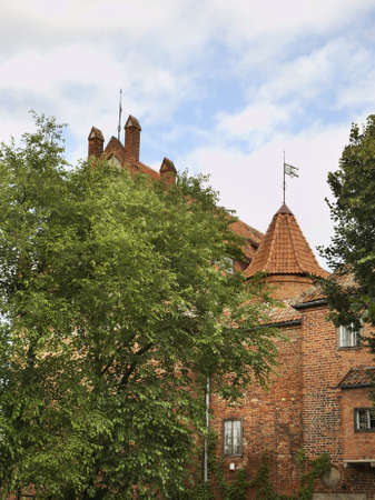 Teutonic castle in Ketrzyn. Polandのeditorial素材