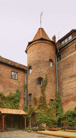 Teutonic castle in Ketrzyn. Polandのeditorial素材