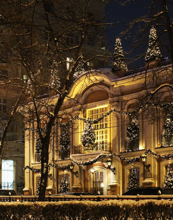 Tverskoy Boulevard in Moscow. Russiaの写真素材