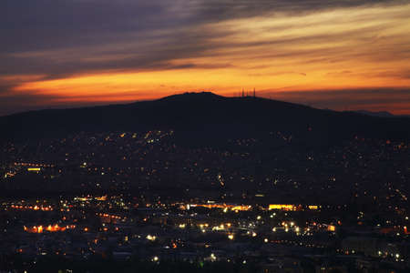 Panoramic view of Athens. Greeceの写真素材