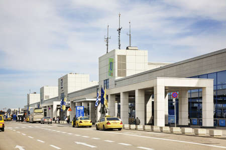 Eleftherios Venizelos International Airport in Athens. Greeceのeditorial素材