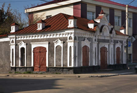 Former wine shop of merchant Tobokov in Gorno-Altaysk. Altai Republic. Russia