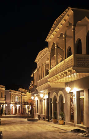 David Agmashenebeli Avenue in Tbilisi. Georgia