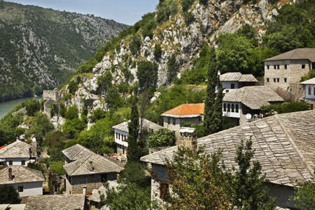 View of Pocitelj. Bosnia and Herzegovina
